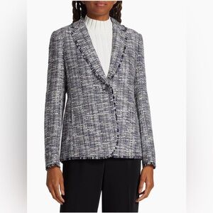NWT $375 Tweed Tailored Blazer by Elie Tahari